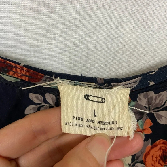 Pins and Needles  floral dress Sz L - Picture 7 of 11